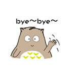 huku owl 2（個別スタンプ：32）