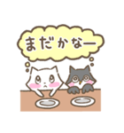 甘党ねこwithふくろう（個別スタンプ：5）