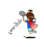 I-Jook Badminton Lover（個別スタンプ：36）