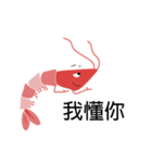 Good Shrimp Shrimp（個別スタンプ：21）