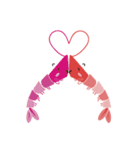 Good Shrimp Shrimp（個別スタンプ：35）