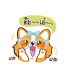 Corgi - Naughty Dog（個別スタンプ：18）