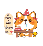 Corgi - Naughty Dog（個別スタンプ：21）