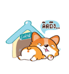 Corgi - Naughty Dog（個別スタンプ：24）