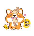 Corgi - Naughty Dog（個別スタンプ：34）