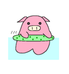 日々ピンクのブタさん（個別スタンプ：13）