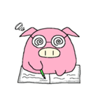 日々ピンクのブタさん（個別スタンプ：14）
