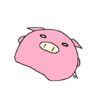 日々ピンクのブタさん（個別スタンプ：21）