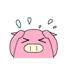 日々ピンクのブタさん（個別スタンプ：22）