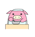 日々ピンクのブタさん（個別スタンプ：23）