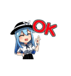 うちの子お嬢様スタンプ（個別スタンプ：5）