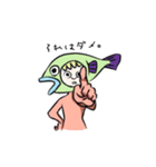 かぶりものだけど。part1（個別スタンプ：3）