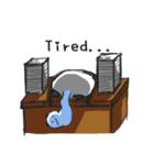 Panda with runny nose（個別スタンプ：39）