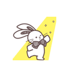 Super Duper Cute Rabbit（個別スタンプ：3）