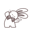 Super Duper Cute Rabbit（個別スタンプ：4）