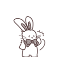 Super Duper Cute Rabbit（個別スタンプ：5）