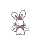 Super Duper Cute Rabbit（個別スタンプ：6）