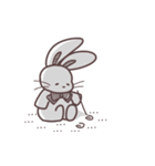 Super Duper Cute Rabbit（個別スタンプ：18）