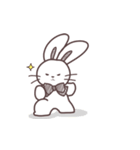 Super Duper Cute Rabbit（個別スタンプ：23）