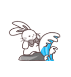 Super Duper Cute Rabbit（個別スタンプ：29）