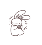 Super Duper Cute Rabbit（個別スタンプ：31）