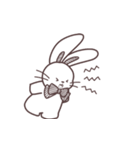 Super Duper Cute Rabbit（個別スタンプ：34）