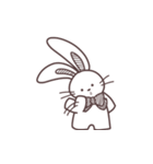 Super Duper Cute Rabbit（個別スタンプ：37）