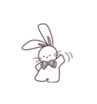 Super Duper Cute Rabbit（個別スタンプ：38）