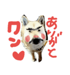 北海道犬Mana-ver.2-（個別スタンプ：11）