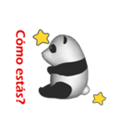 (In Spanish) CG Panda baby (2)（個別スタンプ：5）