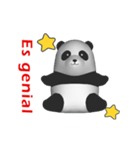 (In Spanish) CG Panda baby (2)（個別スタンプ：10）