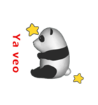 (In Spanish) CG Panda baby (2)（個別スタンプ：11）