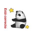 (In Spanish) CG Panda baby (2)（個別スタンプ：13）