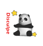 (In Spanish) CG Panda baby (2)（個別スタンプ：15）