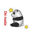 (In Spanish) CG Panda baby (1)（個別スタンプ：5）