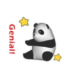 (In Spanish) CG Panda baby (1)（個別スタンプ：7）