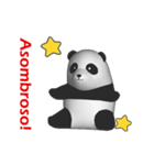 (In Spanish) CG Panda baby (1)（個別スタンプ：9）