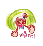 LilyGirl（個別スタンプ：36）