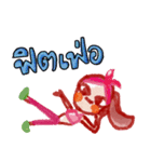 LilyGirl（個別スタンプ：39）