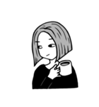 二人。（個別スタンプ：9）