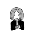 二人。（個別スタンプ：15）