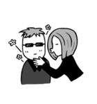 二人。（個別スタンプ：19）