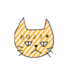 --フキゲンなネコ--（個別スタンプ：1）