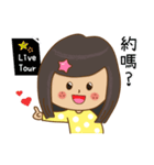 Carrie is a big fangirl~（個別スタンプ：12）