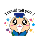 The Little Turtle Harry(English version)（個別スタンプ：7）
