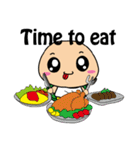 The Little Turtle Harry(English version)（個別スタンプ：9）