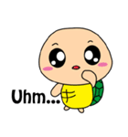 The Little Turtle Harry(English version)（個別スタンプ：12）