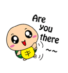 The Little Turtle Harry(English version)（個別スタンプ：13）