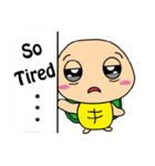 The Little Turtle Harry(English version)（個別スタンプ：19）