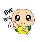 The Little Turtle Harry(English version)（個別スタンプ：36）